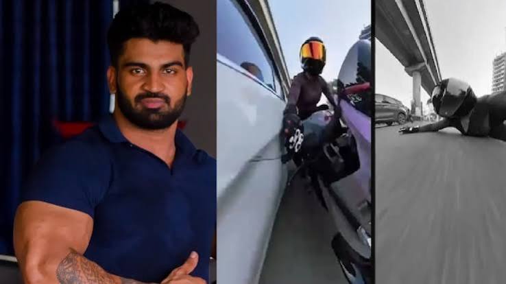 गुरुग्राम में महिला बाइकर को टक्कर मारने वाले कल्याण बैंसला की तलाश में छापेमारी, अब तक हुए ये खुलासे - gurugram woman biker hit and run kalyan bainsla police raids golf ...